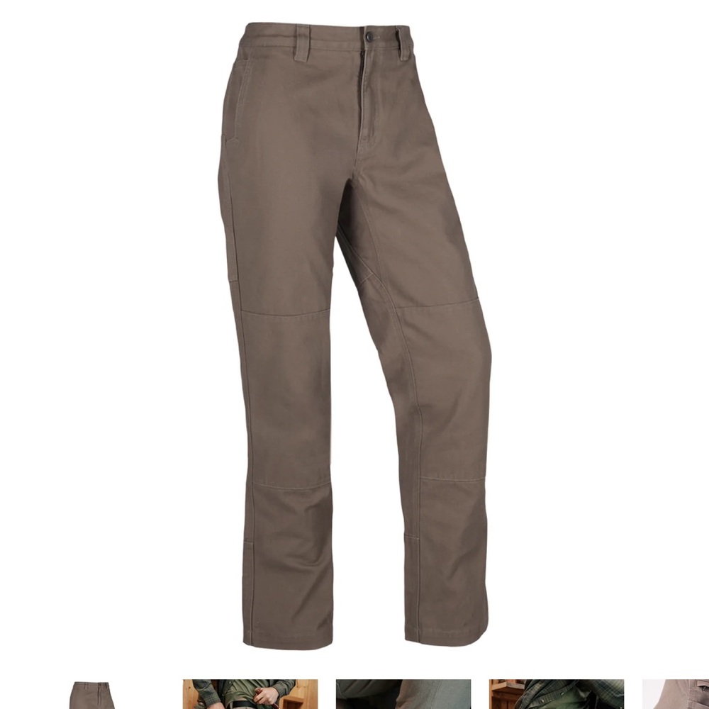 Mountain Khakis organic cotton relaxed fit men’s pants. 34/34. Color firma. Brn